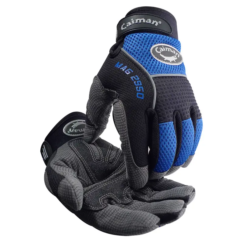 2950 Multi-Activity Work Gloves With Padded Synthetic Palm And Airmesh Back – 6 Pairs 1
