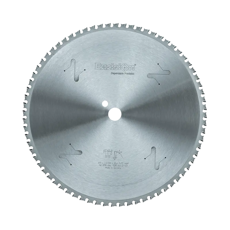 355 Mm Tungsten Carbide Tipped Dry-Cut Blade For Angle Grinders 1