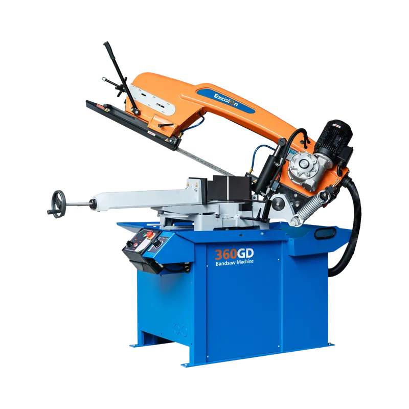 360Gd Dual-Mitre Band Saw Machine – Precision Angle Cutting System 1