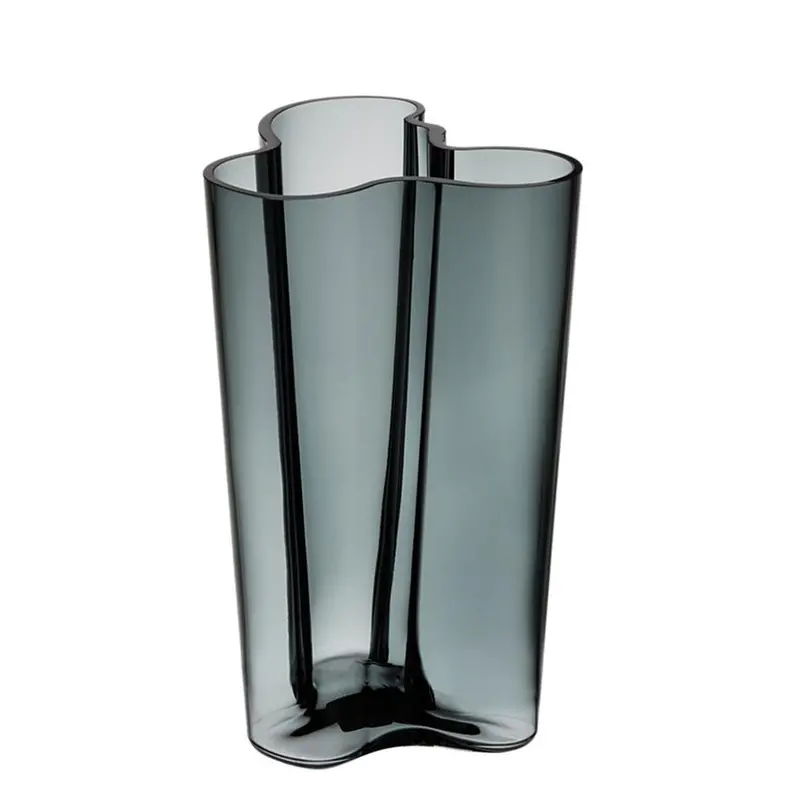 Aalto Finlandia Vase – Dark Grey Ceramic Sculptural Accent 1