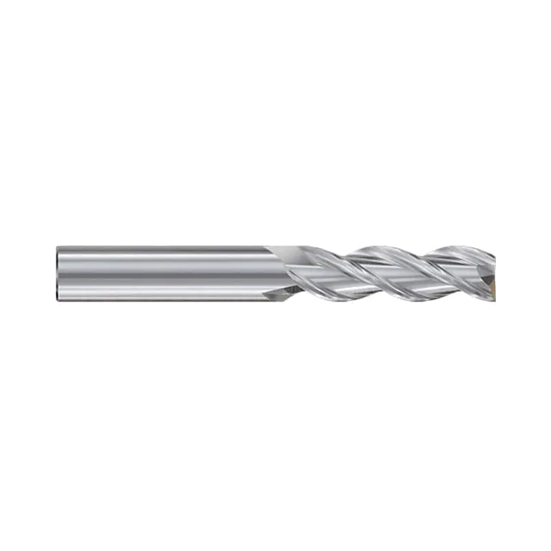Alu-Power E5H22 — Standard & Long-Length 3-Flute Hpc Carbide End Mill (Plain Shank) 1