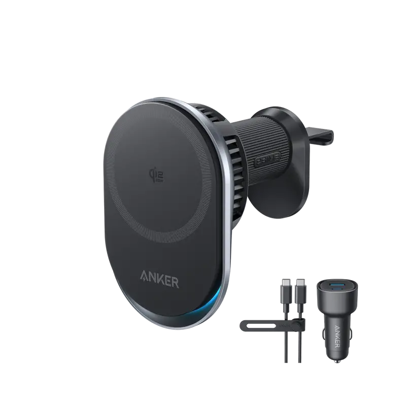 Anker Prime Maggo Wireless Car Charger With Aircool Vent Cooling 1