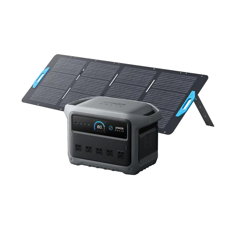 Anker Solix C1000 Gen 2 Bundle With 200W Foldable Solar Panel 1