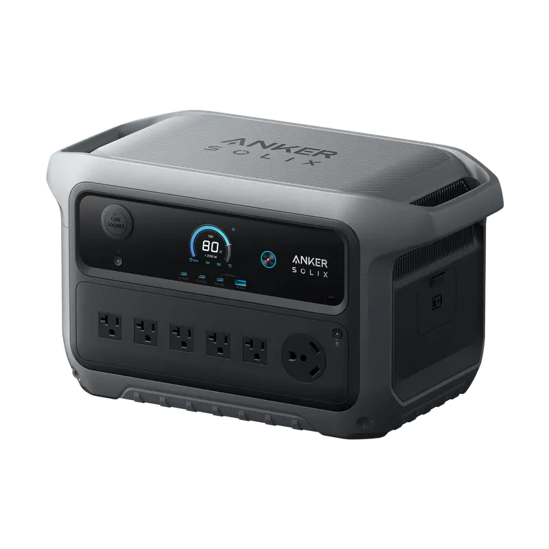 Anker Solix C2000 Gen 2 Portable Power Station — 2,048Wh Capacity, 2,400W Output 1