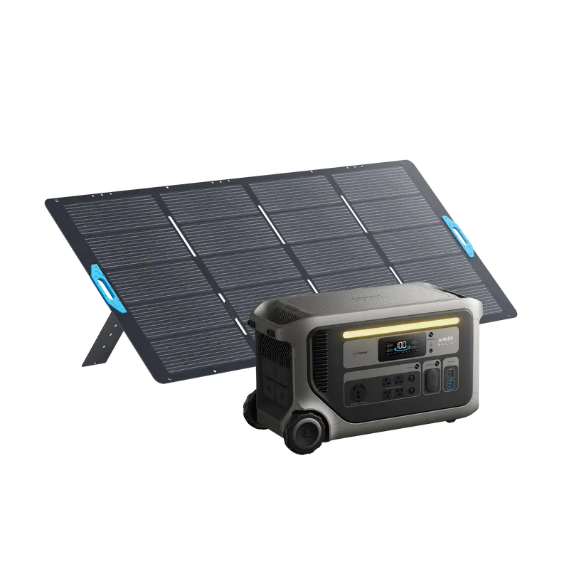 Anker Solix F3000 + 400W Portable Solar Panel Kit 1