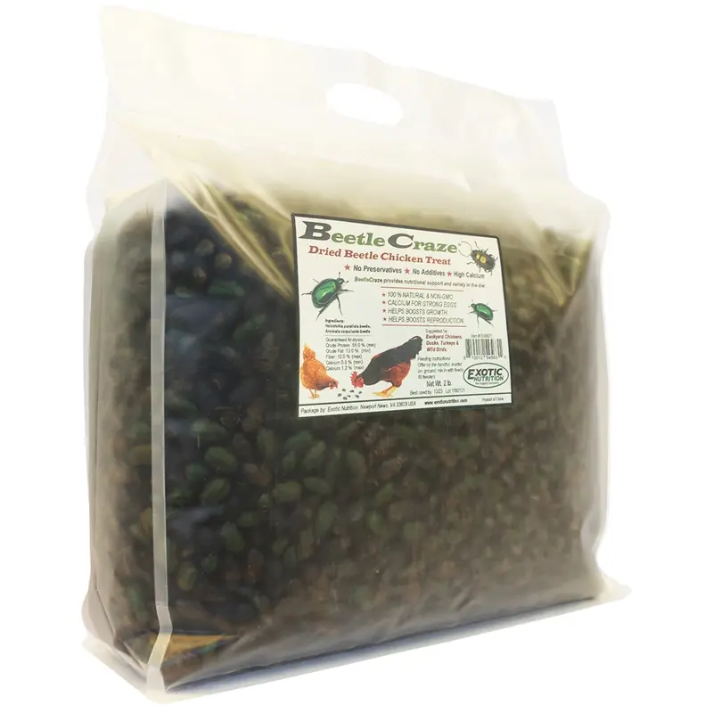 Beetle Craze – 2-Pound Bag Of Roasted Beetle Snacks For Avian Enthusiasts 1