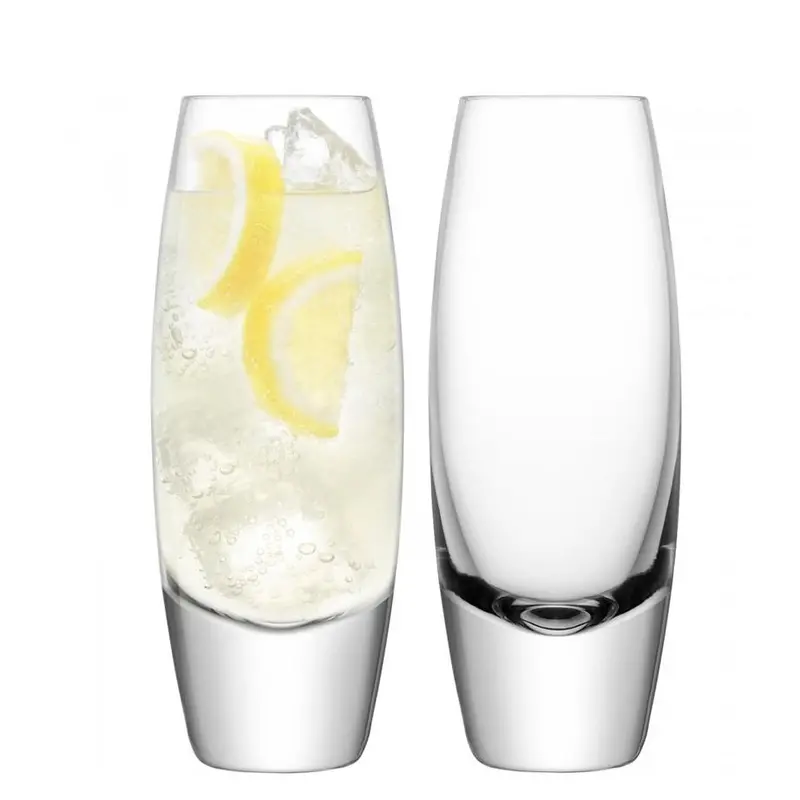Bullet-Shape Highball Drinking Glasses 1