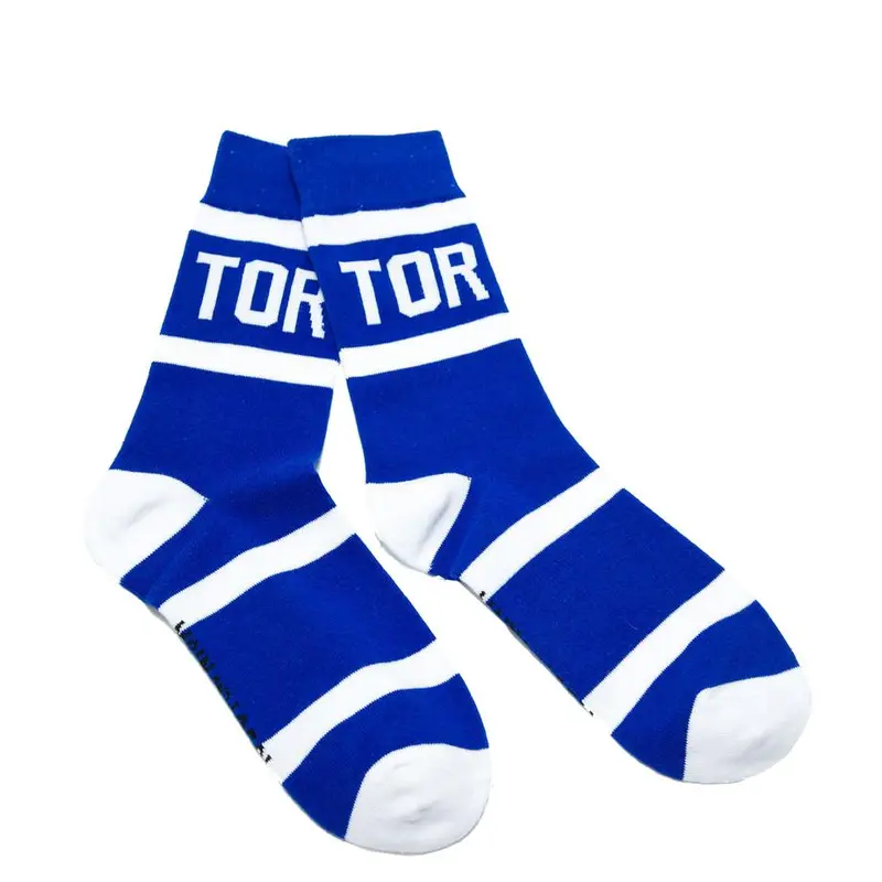 City-Inspired Striped Dress Socks 1