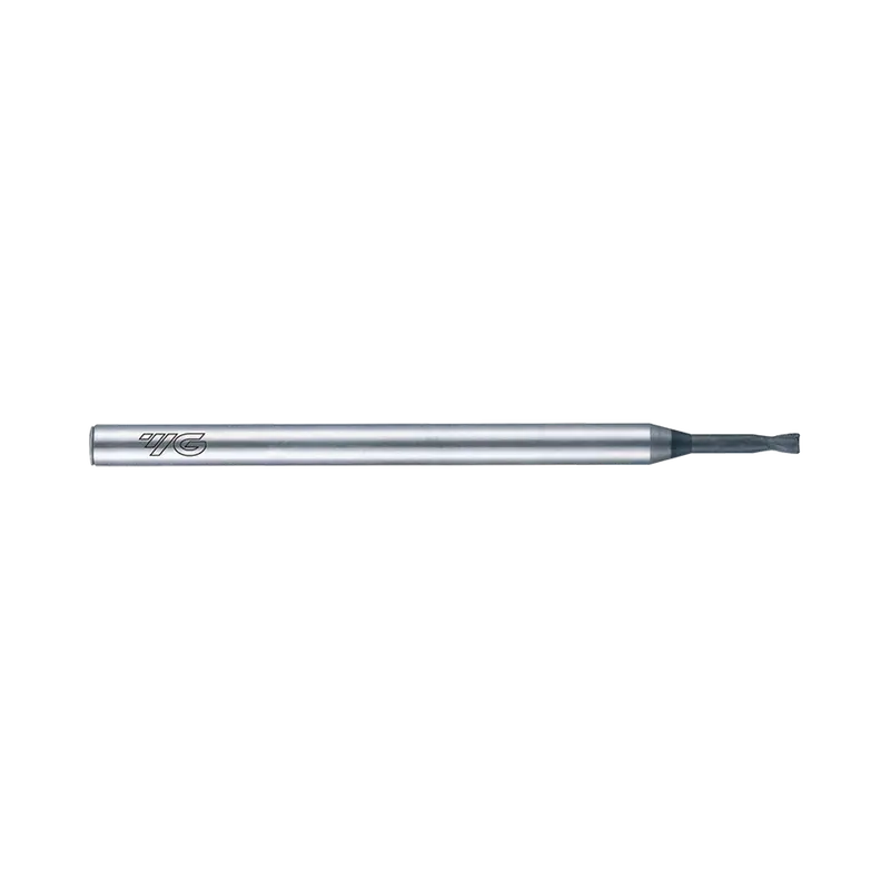 D-Power Ei996 — Diamond-Coated Miniature-Neck 2-Flute Corner Radius End Mill For Graphite 1