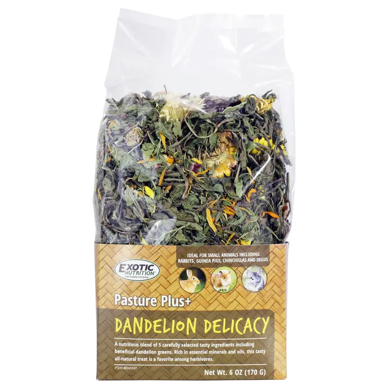 Dandelion-Based Healthy Treat For Rodents And Rabbits 1