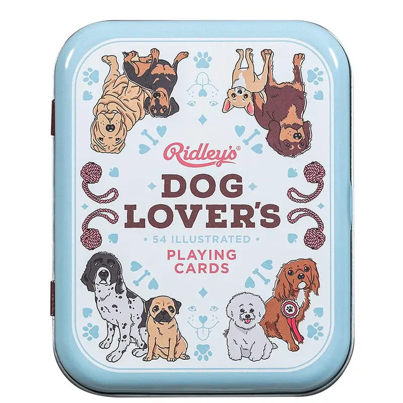 Dog & Cat Lovers’ Illustrated Playing Card Deck 1