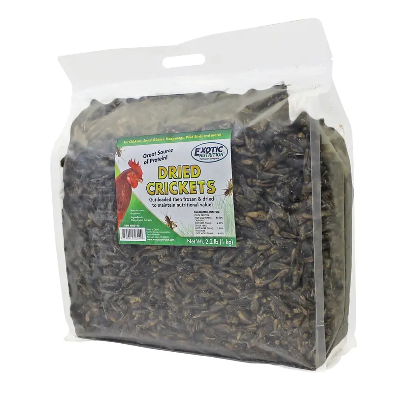 Dried Crickets – 2.2-Pound Container 1