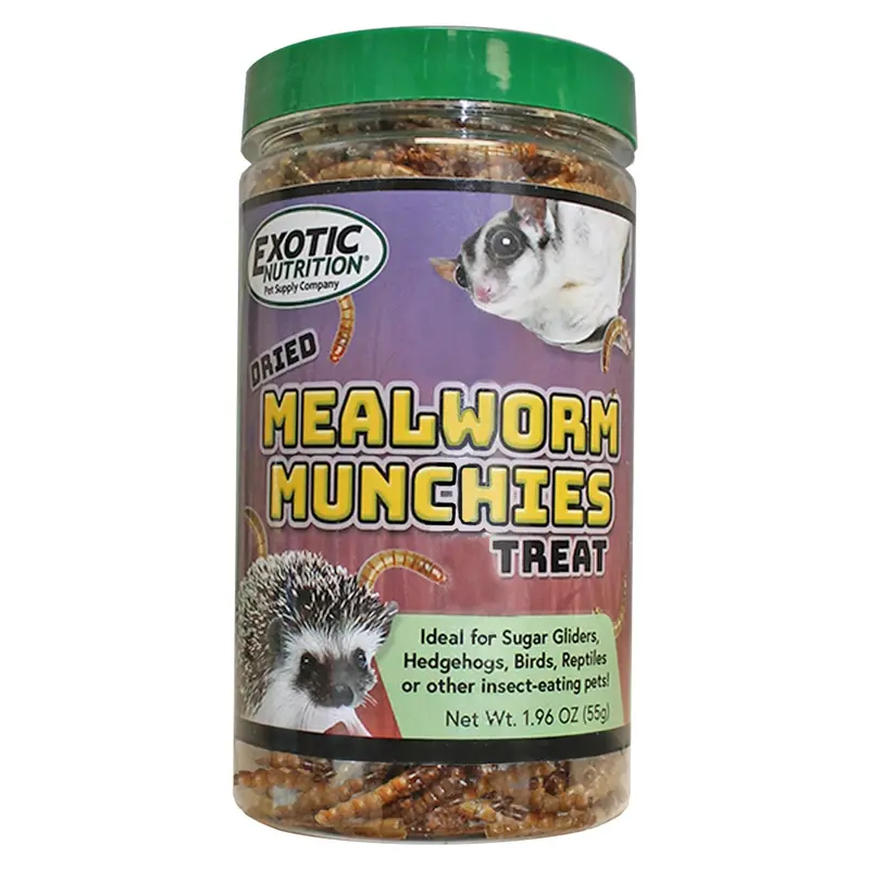 Dried Mealworm Snack Mix For Insectivorous Pets 1