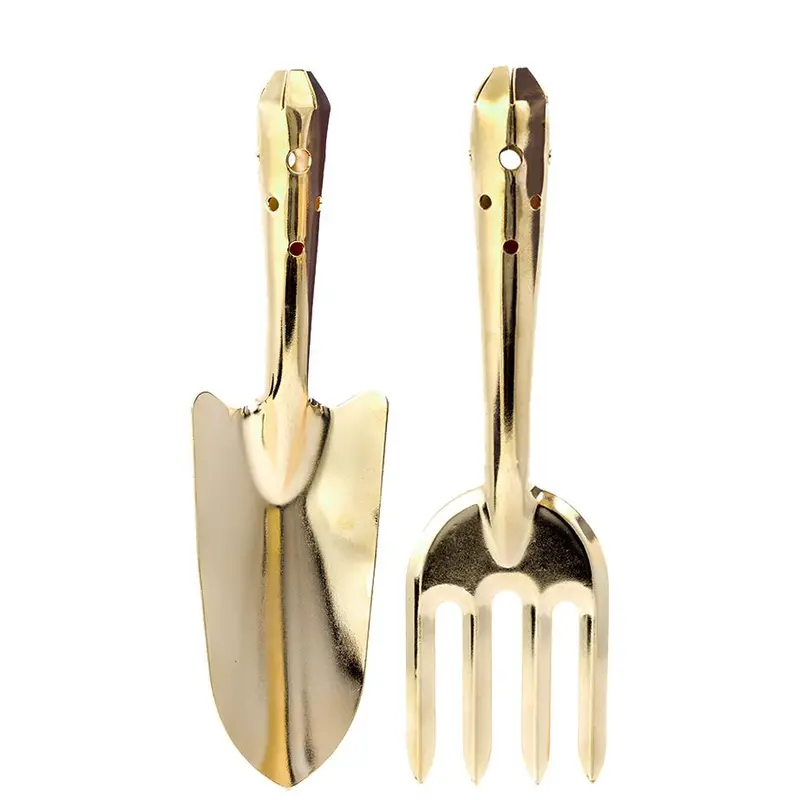 Dual-Purpose Garden Fork And Stainless Steel Trowel 1