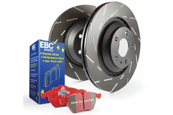 Ebc Brakes S4Kr1014 Slotted Rotors – Engineered Narrow Slot Design To Minimize Aerodynamic Noise 1