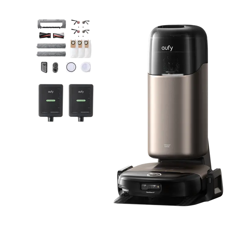 Eufy Omni S2 Robot Vacuum With Auto-Empty Dock And Dual Hard Floor Cleaners 1