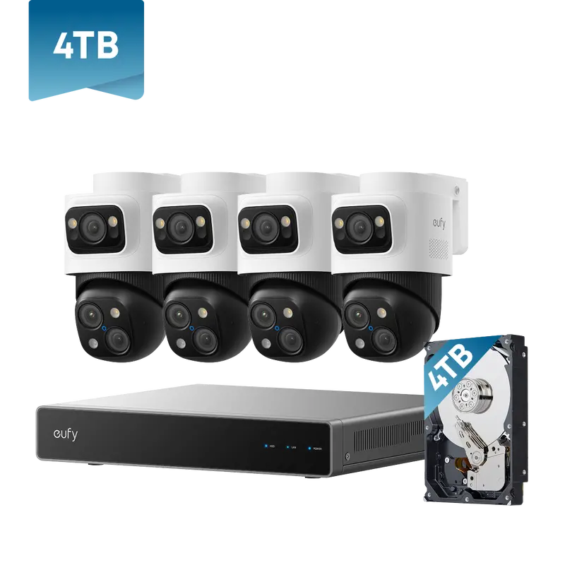 Eufy S4 Max 4K Nvr Security System With 4Tb Hard Drive 1
