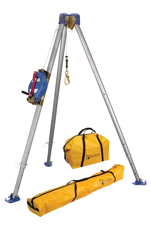 Falltech 7275 Tripod Kit With 7285 3-Way Srl And Dual Nylon Storage Bags 1