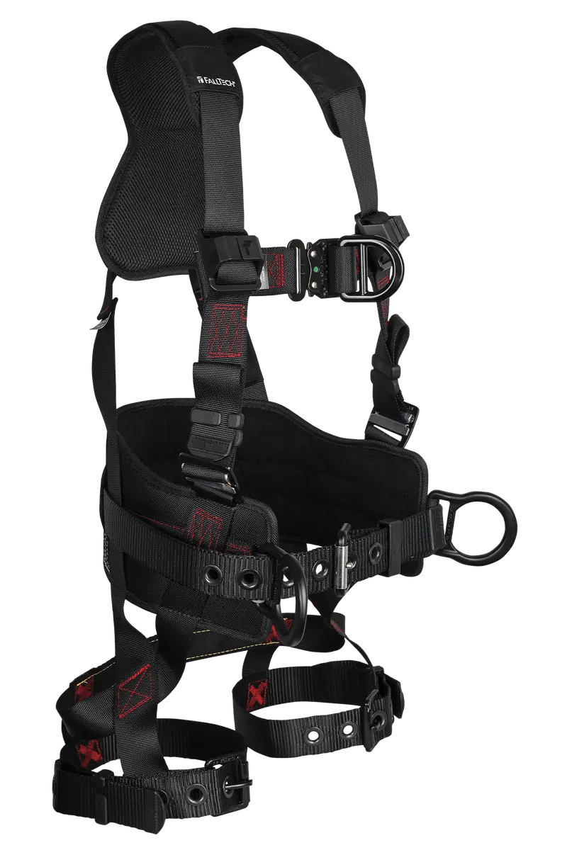 Falltech 8144Fd Iron 4D Construction Climbing Harness – Tongue-Buckle Leg Adjustments 1