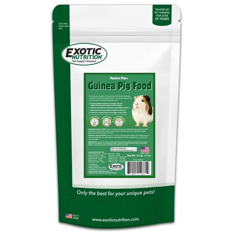 Fortified Guinea Pig Pellets (4.2 Lb Bag) 1