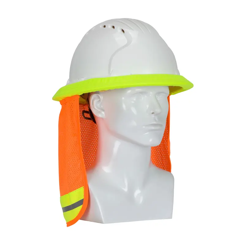 Fr-Treated High-Visibility Hard Hat Neck Shade – 6-Pack 2