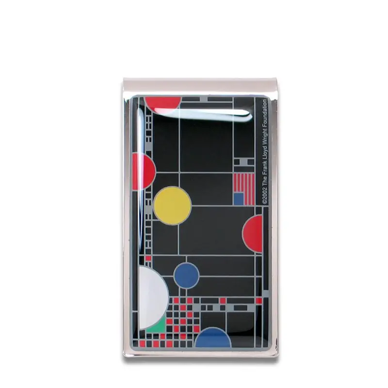 Frank Lloyd Wright–Inspired Metal Money Clips 1