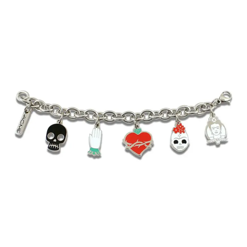 Frida-Inspired Charm Bracelet 1