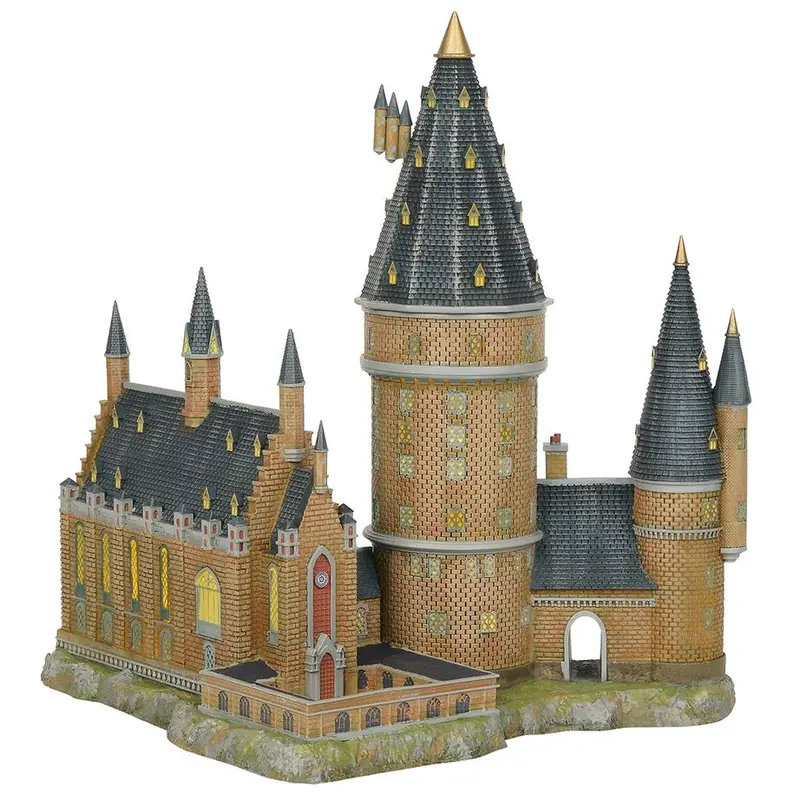 Harry Potter Village Lit Buildings – Enchanted Wizarding World Holiday Display 1