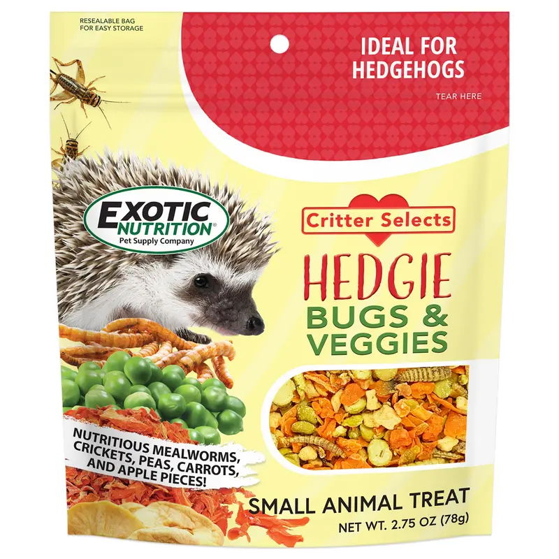 Hedgehog-Inspired Bug & Veggie Mix 1