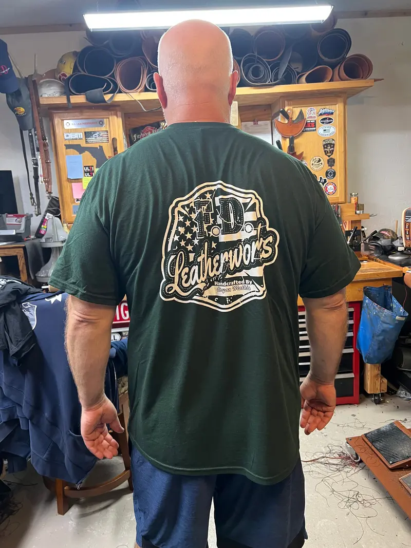 Hunter Green Fdl Logo T-Shirt 1
