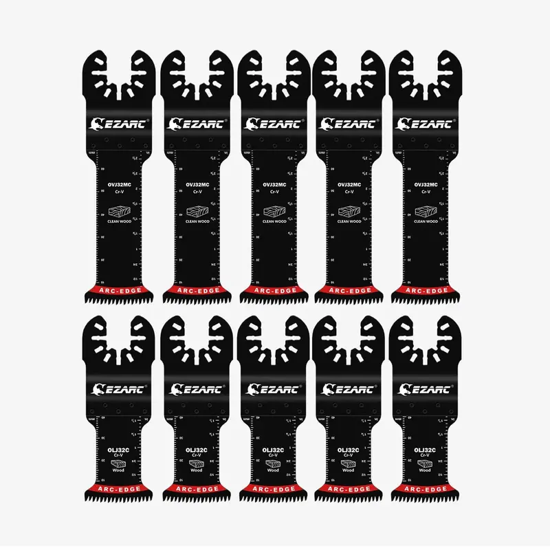Japanese-Tooth Arc-Edge Oscillating Blade – Optimized For Wood & Plastic Cuts 1