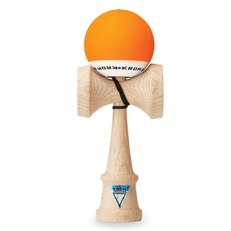Krom Pop Kendama – Premium Wooden Skill Toy With Rubber Grip 1