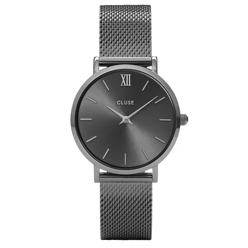 Minuit Mesh Band Minimalist Watch 1