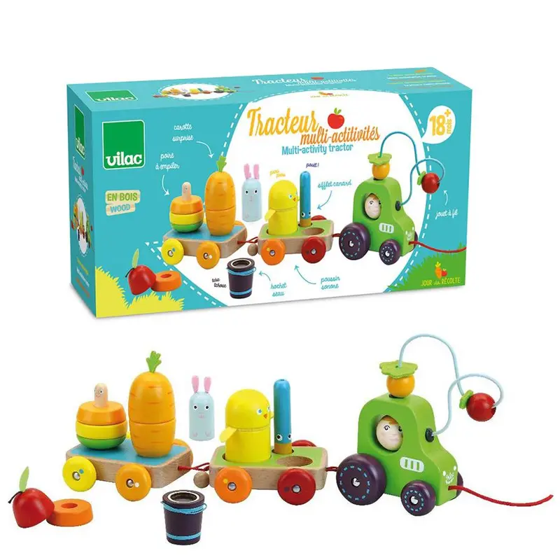 Multi-Function Ride-On Tractor Toy For Toddlers 1