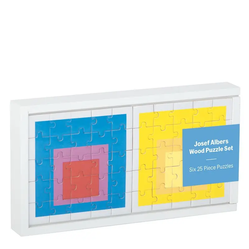Natural Wooden Puzzle Sets For Adults & Kids 1