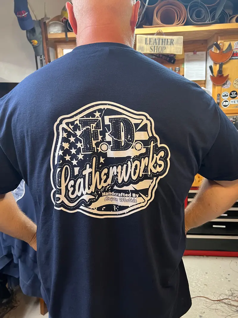 Navy Blue Fdl Branded T-Shirt 1