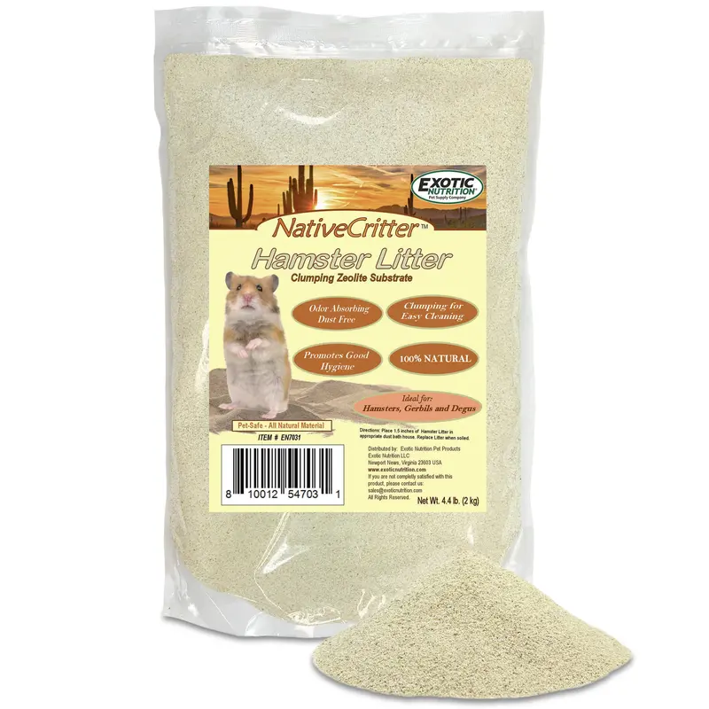 Odor-Control Hamster Litter (4.4 Lb) 1