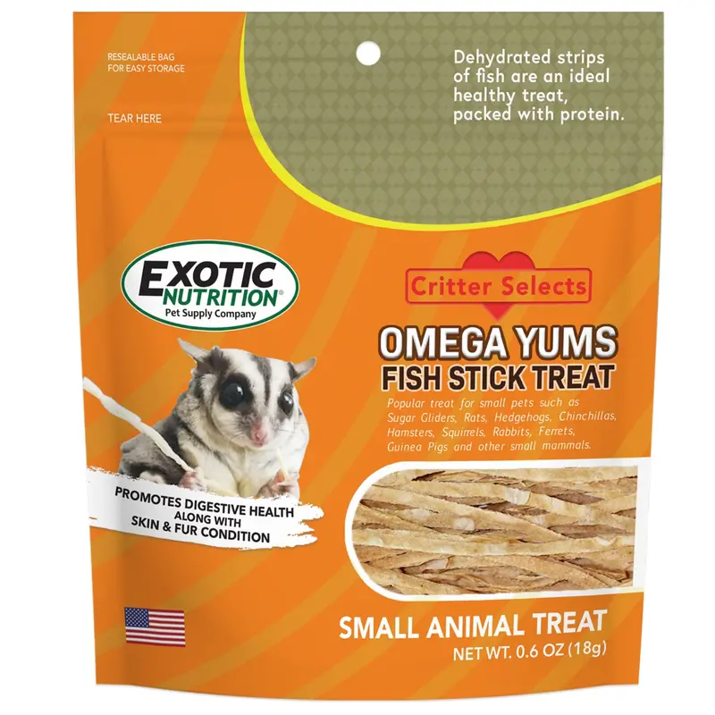Omega Yums Fish Stick Treats 1