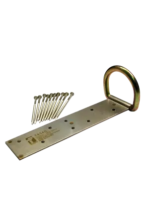 One-Point Permanent Roof Anchor – 10-Inch Base With Integrated Nails 1
