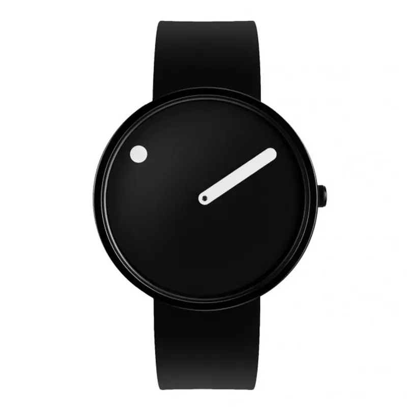 Picto 40Mm Watch With Flexible Silicone Strap 1