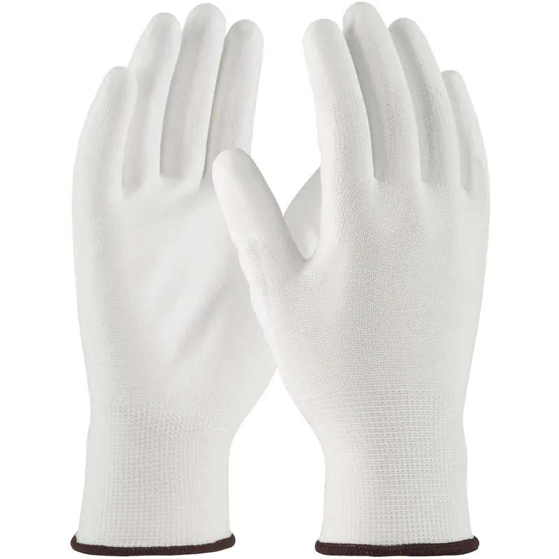 Pip 33-115 Polyester Knit Glove With Pu Flat-Grip Coating On Palm And Fingers 1