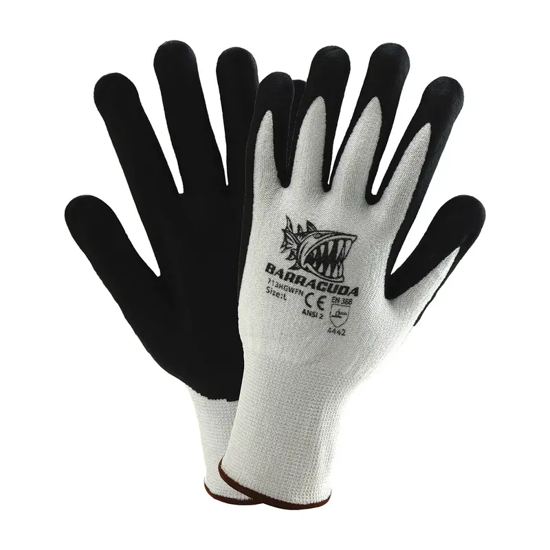 Pip 713Hgwfn Seamless Hppe-Blend Glove – Nitrile Foam Grip On Palm & Fingers, 12 Pairs 1