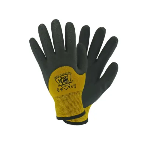 Pip 713Whptnd Seamless Hppe-Nylon Glove – Acrylic Lining & Pvc Foam Grip On Palm, Fingers & Knuckles, 12 Pairs 1