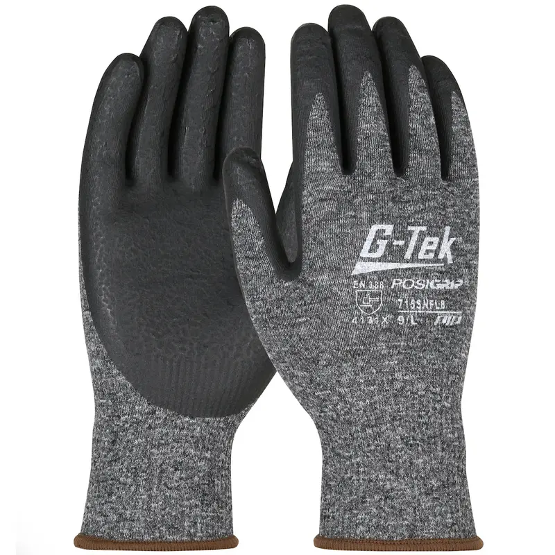 Pip 715Snflb Posigrip Nitrile-Coated Gloves – Low-Profile Fit, 12 Pairs 1