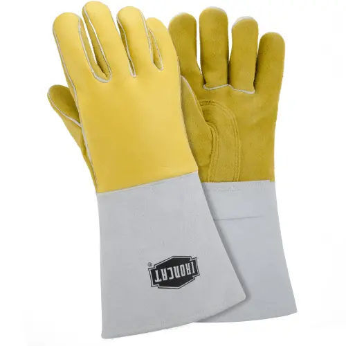 Pip Ironcat 14-Inch Elk Leather Welding Gloves – 6-Pair Pack, Model 9060 1