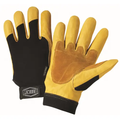 Pip Ironcat® 86350 Heavy-Duty Top-Grain Goatskin Leather Gloves — 3-Pair Pack 1