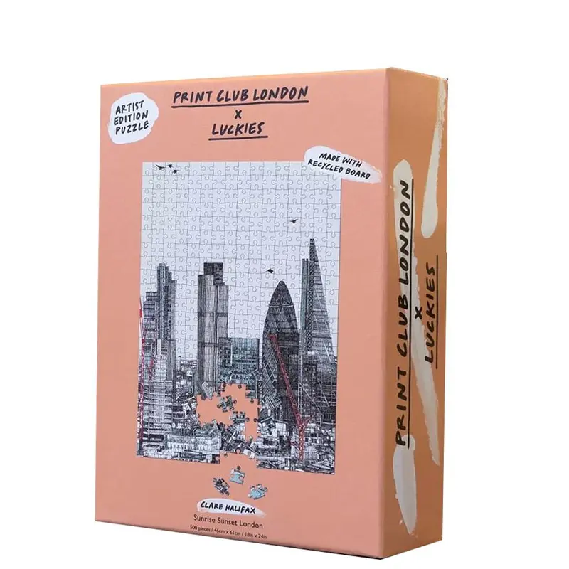 Print Club London Meets Luckies: Limited-Edition Puzzle Collaboration 1