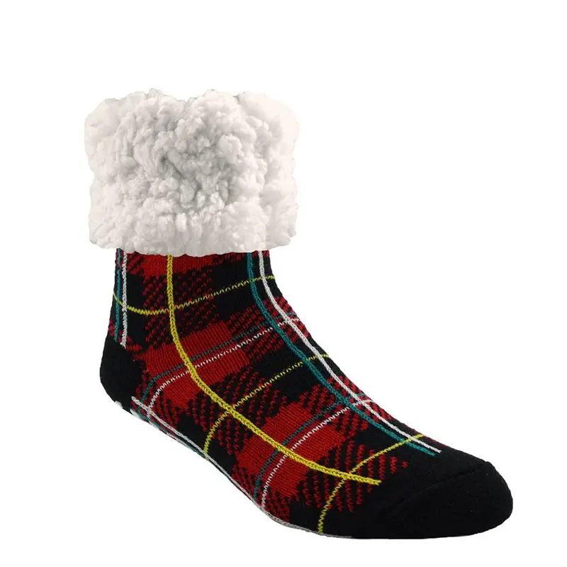 Pudus Classic Fleece-Lined Slipper Socks 1