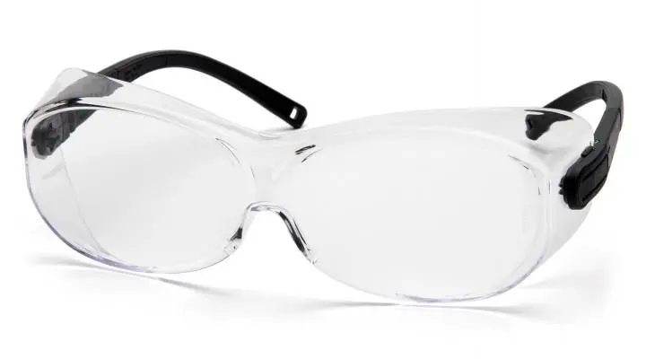 Pyramex Ots Xl Over-The-Glasses (Otg) Visitor Safety Glasses – 12-Pack 1