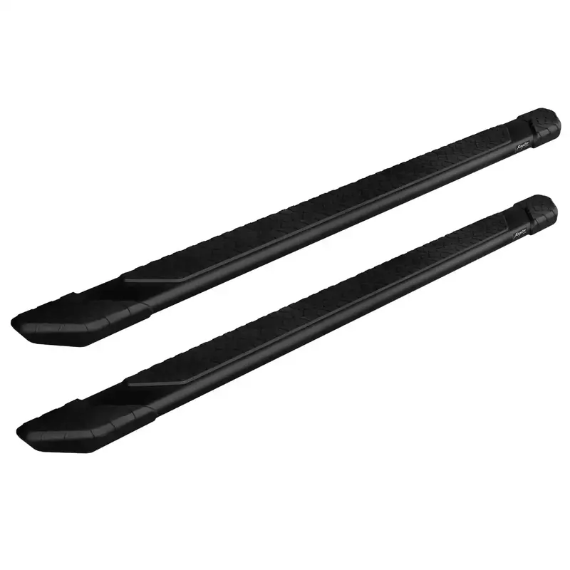 Raptor Series 1901-0185Bt 5-Inch Tread Step Running Boards – Textured Black, Fits Chevy/Gmc Hd Crew Cabs 1